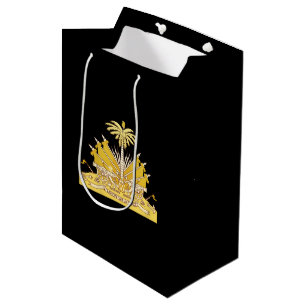 Haitianisches Wappen Mittlere Geschenktüte