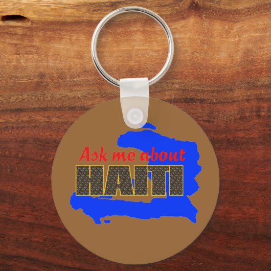 Haitiaskme01 Schlüsselanhänger (Vorderseite)