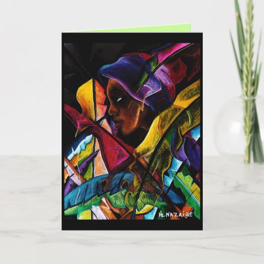 Haitienne en Vitraux 1 Karte (Vorderseite)