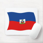 Haitifischer Flaggenmousepad Mousepad (Mit Mouse)