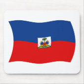 Haitifischer Flaggenmousepad Mousepad (Vorne)