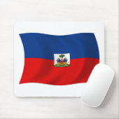 Haitifischer Flaggenmousepad Mousepad (Mit Mouse)
