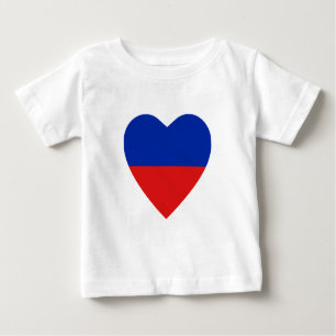 Haitis Flag Herz T - Shirt