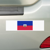 Haitis Flag HT Autoaufkleber (Auf Auto)