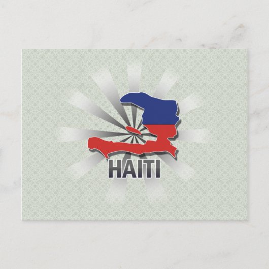 Haitis Flag Karte 2.0 (Vorderseite)