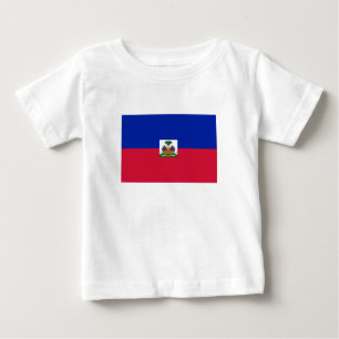Haitis-Flagge Baby T-shirt