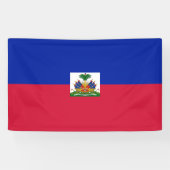 Haitis-Flagge Banner (Horizontal)