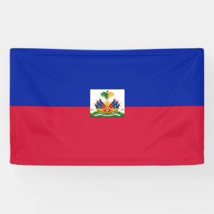 Haitis Flagge Banner