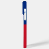 Haitis Flagge Case-Mate iPhone Hülle (Rückseite / Links)