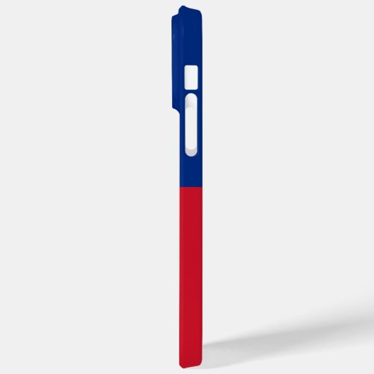 Haitis Flagge Case-Mate iPhone Hülle (Rückseite / Links)