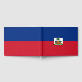 Haitis Flagge Gästebuch (Voll)