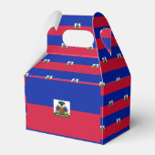 Haitis-Flagge Geschenkschachtel (Vorderseite)