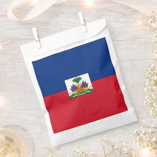 Haitis Flagge Geschenktütchen (Ausgeschnitten)