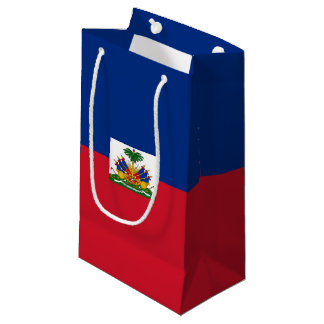 Haitis Flagge Kleine Geschenktüte