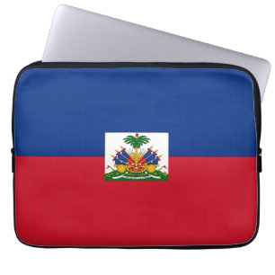 Haitis Flagge Laptopschutzhülle