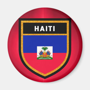 Haitis-Flagge Magnet