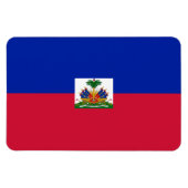 Haitis Flagge Magnet (Horizontal)