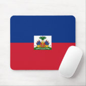 Haitis Flagge Mousepad (Mit Mouse)