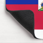 Haitis-Flagge Mousepad (Ecke)
