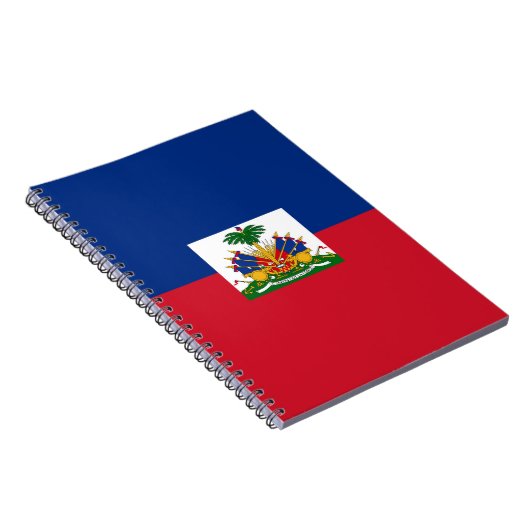 Haitis Flagge Notizblock (Rechte Seite)