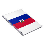 Haitis-Flagge Notizblock (Rechte Seite)