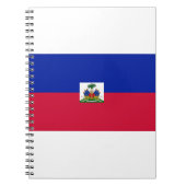 Haitis-Flagge Notizblock (Vorderseite)