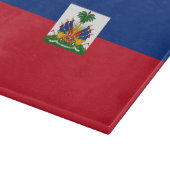 Haitis Flagge Schneidebrett (Ecke)