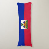 Haitis-Flagge Seitenschläferkissen (Vorderseite Vertikal)