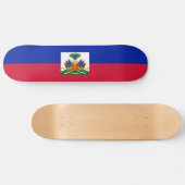 Haitis-Flagge Skateboard (Horizontal)
