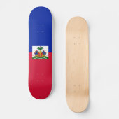 Haitis-Flagge Skateboard (Vorderseite)