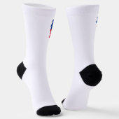 Haitis Flagge Socken (Gewinkelt)