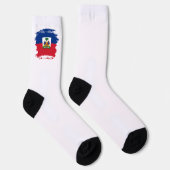 Haitis Flagge Socken (Rechts)