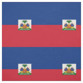 Haitis Flagge Stoff (Muster)