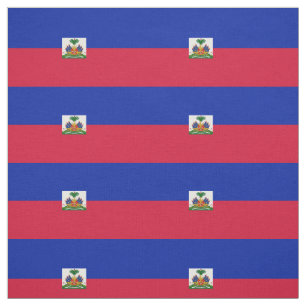Haitis-Flagge Stoff