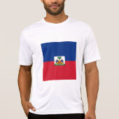 Haitis Flagge T-Shirt (Vorderseite)
