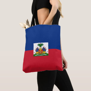 Haitis Flagge Tasche