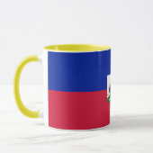 Haitis-Flagge Tasse (Links)