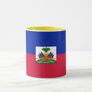 Haitis-Flagge Tasse