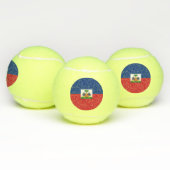 Haitis Flagge Tennisbälle (Multi)