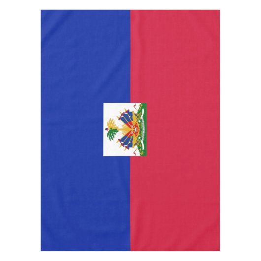Haitis Flagge Tischdecke (Vorderseite)