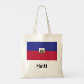 Haitis-Flagge Tragetasche (Rückseite)
