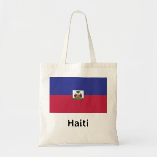 Haitis-Flagge Tragetasche (Vorne)