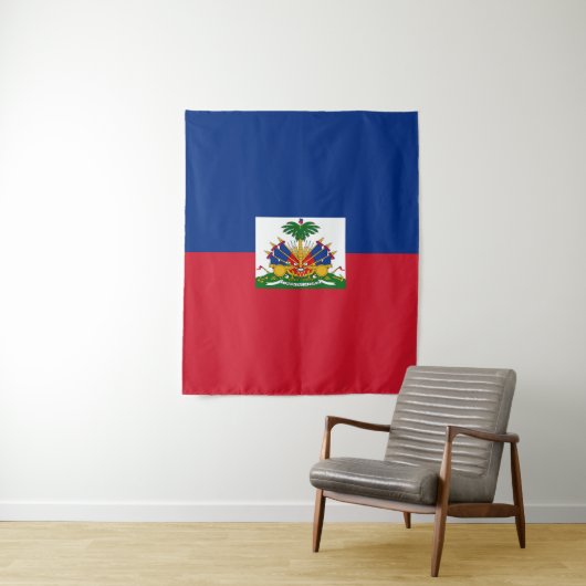 Haitis Flagge Wandteppich (Beispiel)
