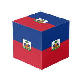 Haitis Flagge Würfel