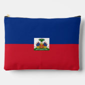 Haitis Flagge Zubehörtasche (Vorderseite)