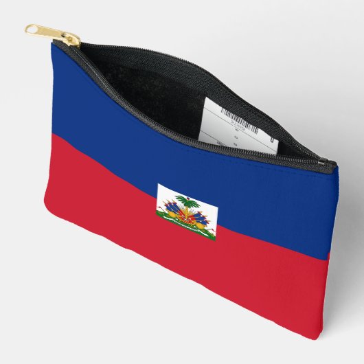 Haitis Flagge Zubehörtasche (Offen)
