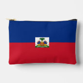 Haitis Flagge Zubehörtasche (Vorderseite)