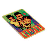 Haitis Flexible Magnet (Rechte Seite)