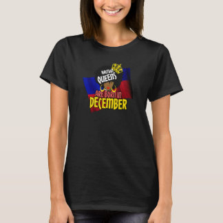 Haitis Haitianischer Prinzessin Flag Queens sind i T-Shirt