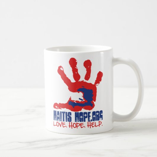 Haitis Hoffnungs-Tasse Kaffeetasse (Rechts)
